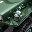 Electric Military Jeep Ride-On Toy