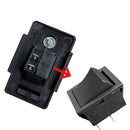 Dual Pack 2-Pin Foot Pedal Throttle Switches for 6-24V Children's Electric Ride-On Vehicles
