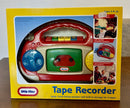 Vintage 1995 Little Tikes Portable Cassette Tape Recorder Player - Unopened Condition