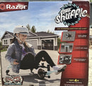 Razor Crazy Cart Shuffle Drifting Go-Kart for Kids with Adjustable Frame in Teal, Ages 4+