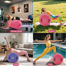 Inflatable Gymnastics Air Roller Tumbling Barrel with Electric PU