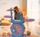 Lexibook Interactive Light-Up Electronic Drum Kit with Keyboard and Cymbals