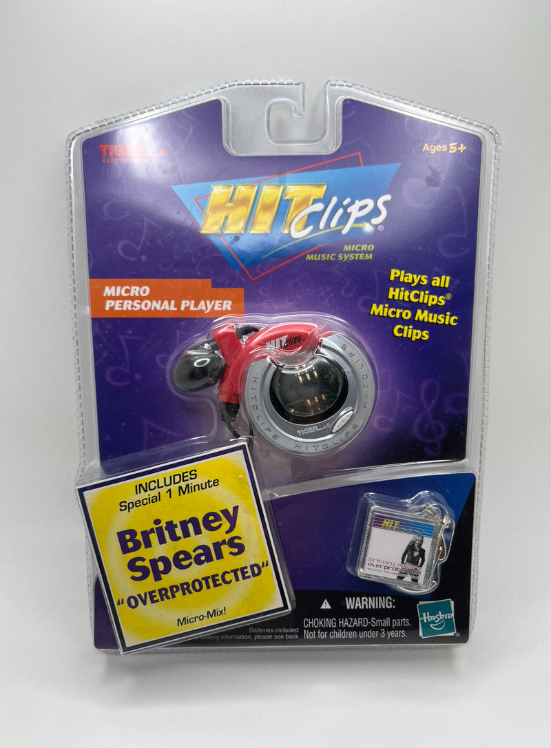 2002 Vintage Micro Personal Music Player Featuring Iconic Pop Hit