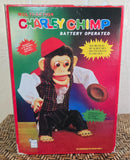 Monkey Charley The Chimp Vintage Electronic Battery Operated *NOT WORKING
