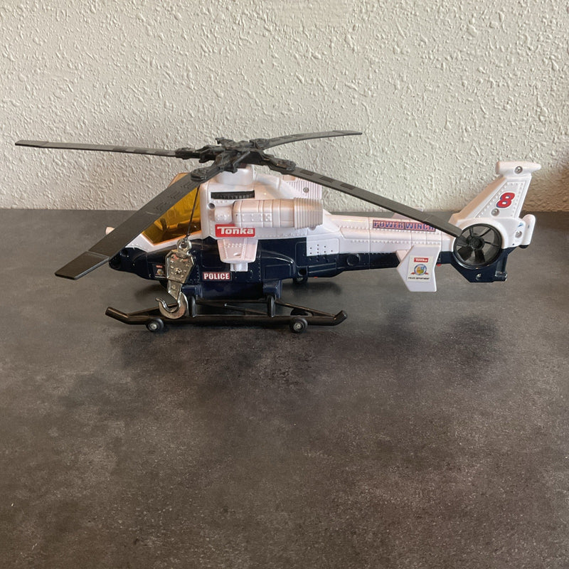 Motorized Mighty Police Helicopter Toy with Working Features