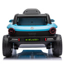 12V Volkswagen Beetle Electric Ride-On Car for Kids - Blue, Speeds Up to 2.5MPH