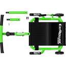 EzyRoller Green Steel Frame Ride-On Toy for Kids Ages 3-12+, Supports 154 lbs