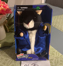 Blue Battery-Operated Plush Dancing Hamster Toy for Ages 3 and Up