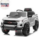 12V Official Chevrolet Colorado Electric Ride-On Vehicle for Children, White