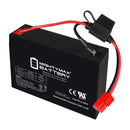 6V Ride-On Vehicle Battery Upgrade Set - 7Ah with Harness and 2-Pin Connector