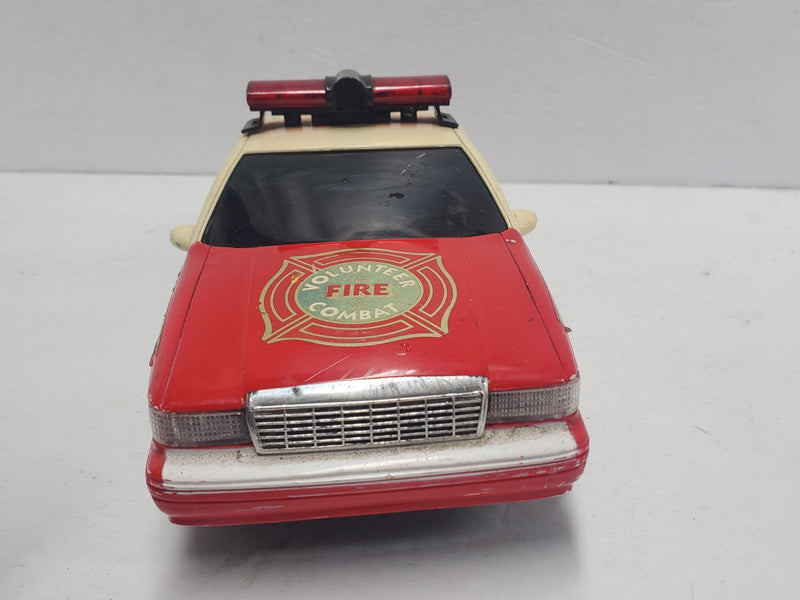 1994 Bright Fire Chief Rapid Response 911 Battery Operated Car Toy