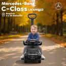 Mercedes-Benz C-Class Convertible Ride-On Push Car for Kids 18-36 Months