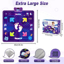 KAKTIN C5010 Bluetooth Dance Mat with LED Lights for Kids