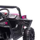 24V 400W Kids Electric UTV with Remote Control, 4-Wheel Suspension, Bluetooth, and MP3 LED Features