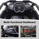 24V Black Electric UTV Ride-On Car for Kids with 400W Motor and Remote Control
