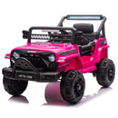 12V Electric Ride-On Toy Truck for Kids with Remote Control and LED Lights