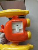 1986 Retro Funny Bear Battery-Operated Tumbling Toy with Original Packaging