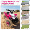 12V Electric Quad Bike for Kids with Music, Lights, USB Port, and Wireless Features
