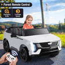 Dual Seat Remote-Controlled Ride-On Truck with 3 Speed Settings, LED Lights, Horn, and Music