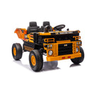 12V 7Ah Remote-Controlled Two-Seater Dump Truck with Shovel
