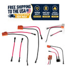 Kids Ride-On Car Battery Connector Wiring Harness for 6V, 12V, and 24V Models