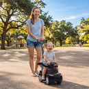 Dual Function Ride-On Push Car, Official Land Rover Discovery, Black