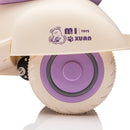 12V Electric 3-Wheel Scooter for Toddlers with Parental Control and Wooden Handle, Ages 1-3 Years