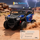 2-Seater Electric UTV for Kids - 24V Remote Control Ride-On Car with 4 Wheels