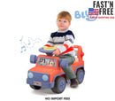 Bluey Interactive Ride-On Push Car for Kids, Foot-to-Floor