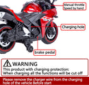 12V Red Kids Motorcycle Ride-On Toy for Boys and Girls