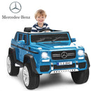 12V Mercedes-Benz Licensed Kids Ride-On Car with Remote Control and Trunk - Navy