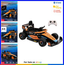 12V Remote Control McLaren F1 Style Orange Ride-On Car for Children Ages 3-5