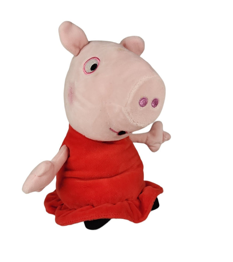 Talking Peppa Pig Doll with Whistle and Light-Up Cheeks 12-Inch Deluxe Set