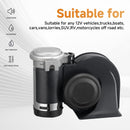 Powerful Compact Electric Train and Truck Air Horn with Button