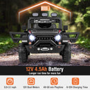 12V Electric Ride-On Truck for Kids with Dual Motors, Spring Suspension, and Remote Control