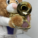 GEMMY Plush Animated Bunny Playing Trumpet - "When the Saints Go Marching In"