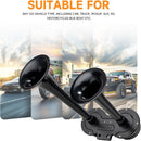12V Compact Train Horn for Cars and Golf Carts