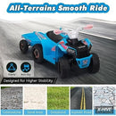 TOBBI Kids 4-Wheeler ATV in Polypropylene - 42x16x19 Inches