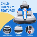 360° Spinning Electric Bumper Car for Toddlers with Forward/Reverse Motion and Music