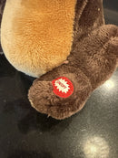 Kids of America Corp Animated Dachshund Plush "Santa Dog" Decoration