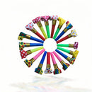 Vibrant 30-Pack Party Blowouts - Fun Squawker Horns for Celebrations