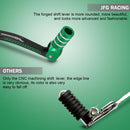 Green Folding Shift Lever for KLX 110 Motorcycle Gear Shifter