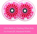 Glow-in-the-Dark 12” Polyurethane Wheels for Ride-On Toys