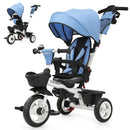 EOOWOY 7-in-1 Tricycle with 360° Swivel Seat for Toddlers Aged 18 Months to 5 Years
