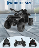 12V Electric ATV Ride-On for Kids with Remote Control, LED Lights, and Music - Ideal for Ages 3-8