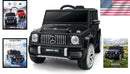 Black 12V Electric Ride-On Car for Kids with Remote Control