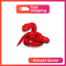 Binvin 20.2 Inch 3D Printed Snake Figurine and Animal Collection