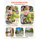 Dinosaur Ride-On Toy for Kids Ages 3 and Up, Battery-Free with Sounds, Supports Up to 88 lbs