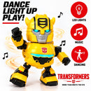 Transformers Bumblebee Dance Toy with LED Lights & Sound, Requires 3x AA Batteries, Suitable for Ages 6+