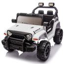 4.5Ah Kids Ride-On Truck with Parental Control, LED Lights, Music, and Dual Motors